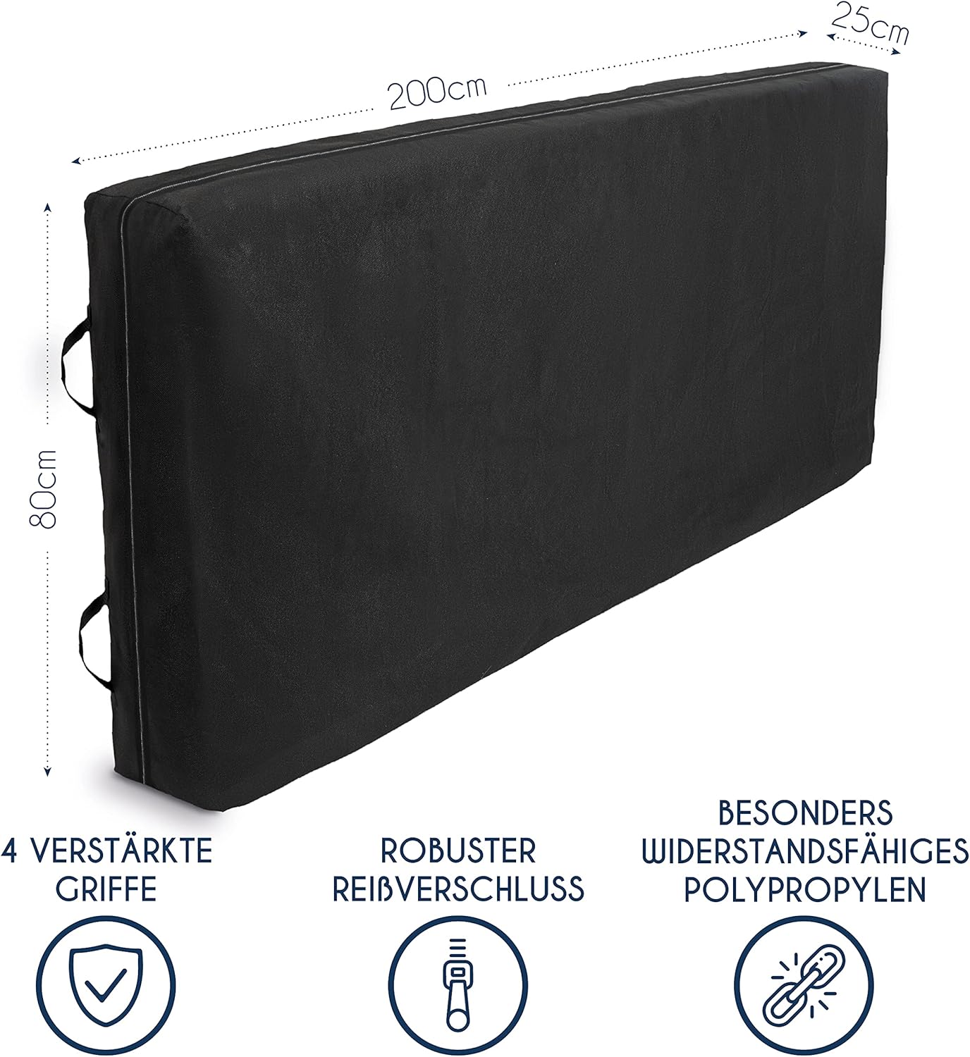 Matratzenhülle, 80 X 200 (Dicke 25 cm)