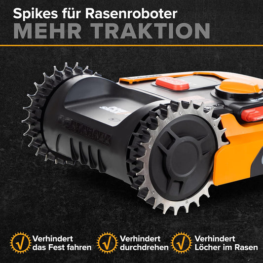 Spikes für Worx Landroid Modelle