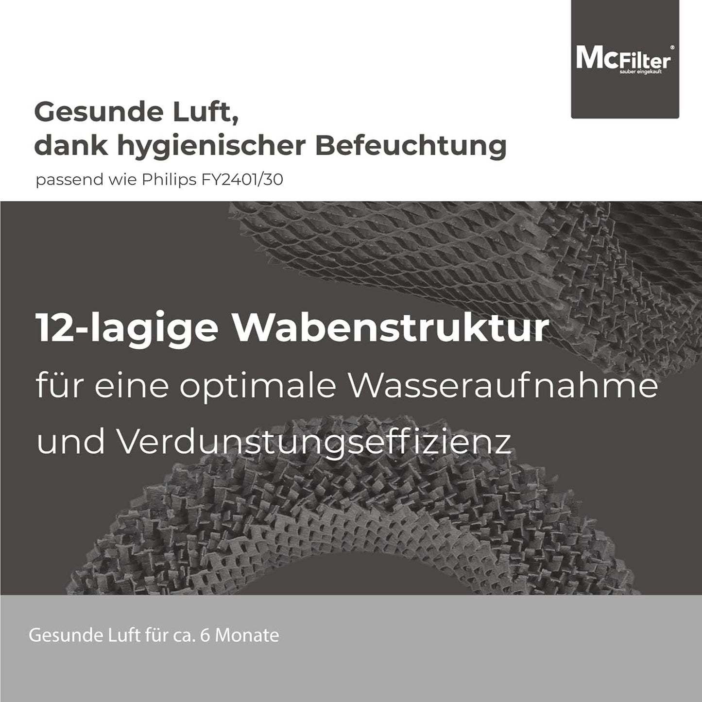 5 Luftbefeuchterfilter für Philips Luftbefeuchter, 5 Filter