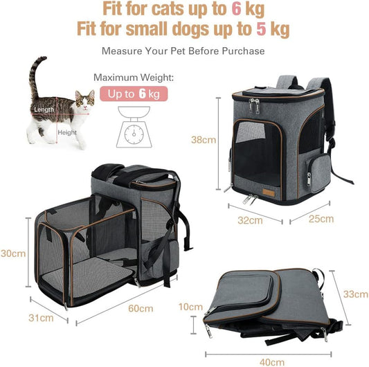 Transportrucksack, L 25 x B 32 x H 38 cm, Grau