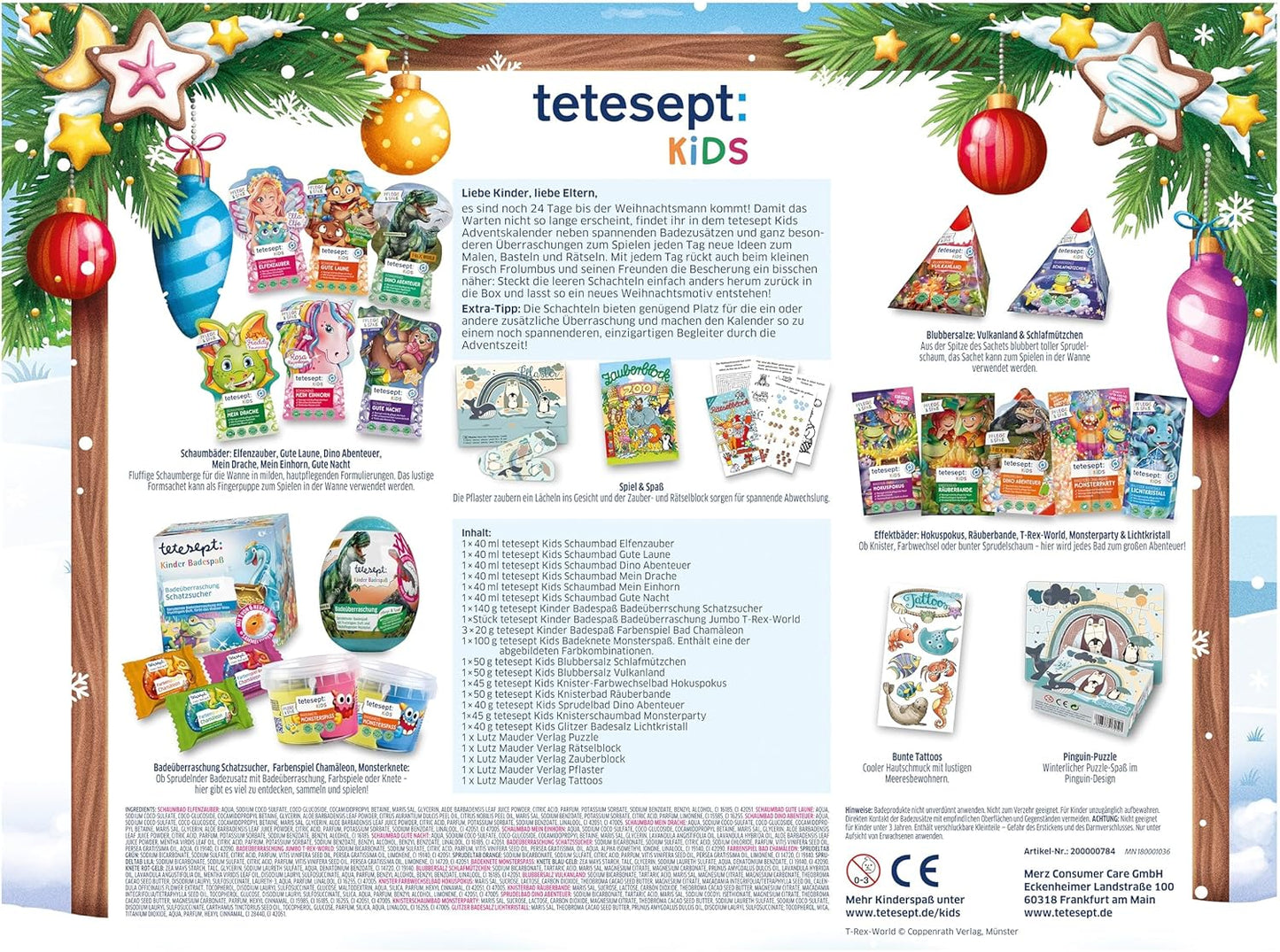 Kids Badespass Adventskalender
