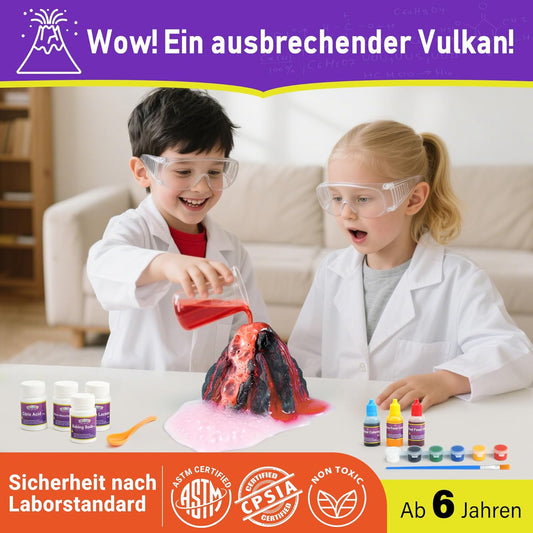 Experimentierkasten für Kinder, 105+ Experimente