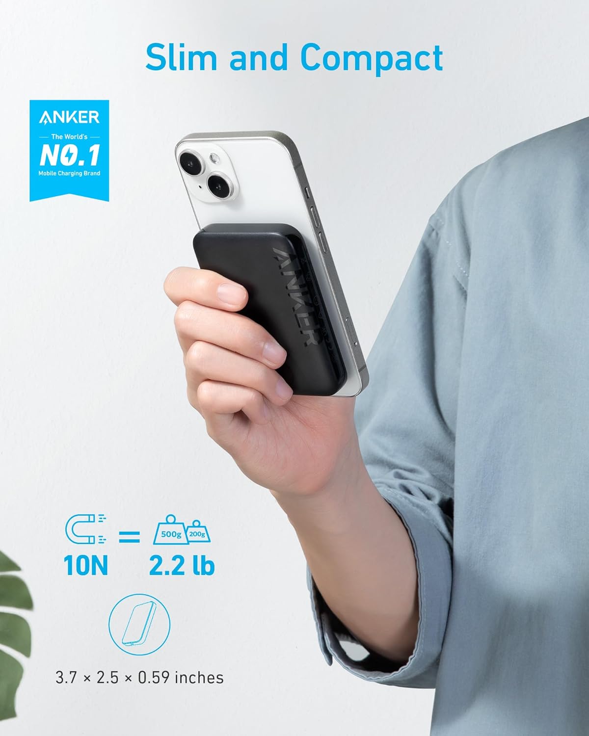 321 MagGo Powerbank für iPhone Serien 14, 13, 12
