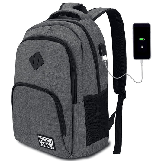 Laptoprucksack, Laptoprucksack, 17.3 zoll, B6-dunkelgrau