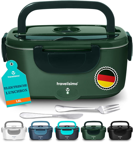 Elektrische Lunchbox, Dunkelgrün