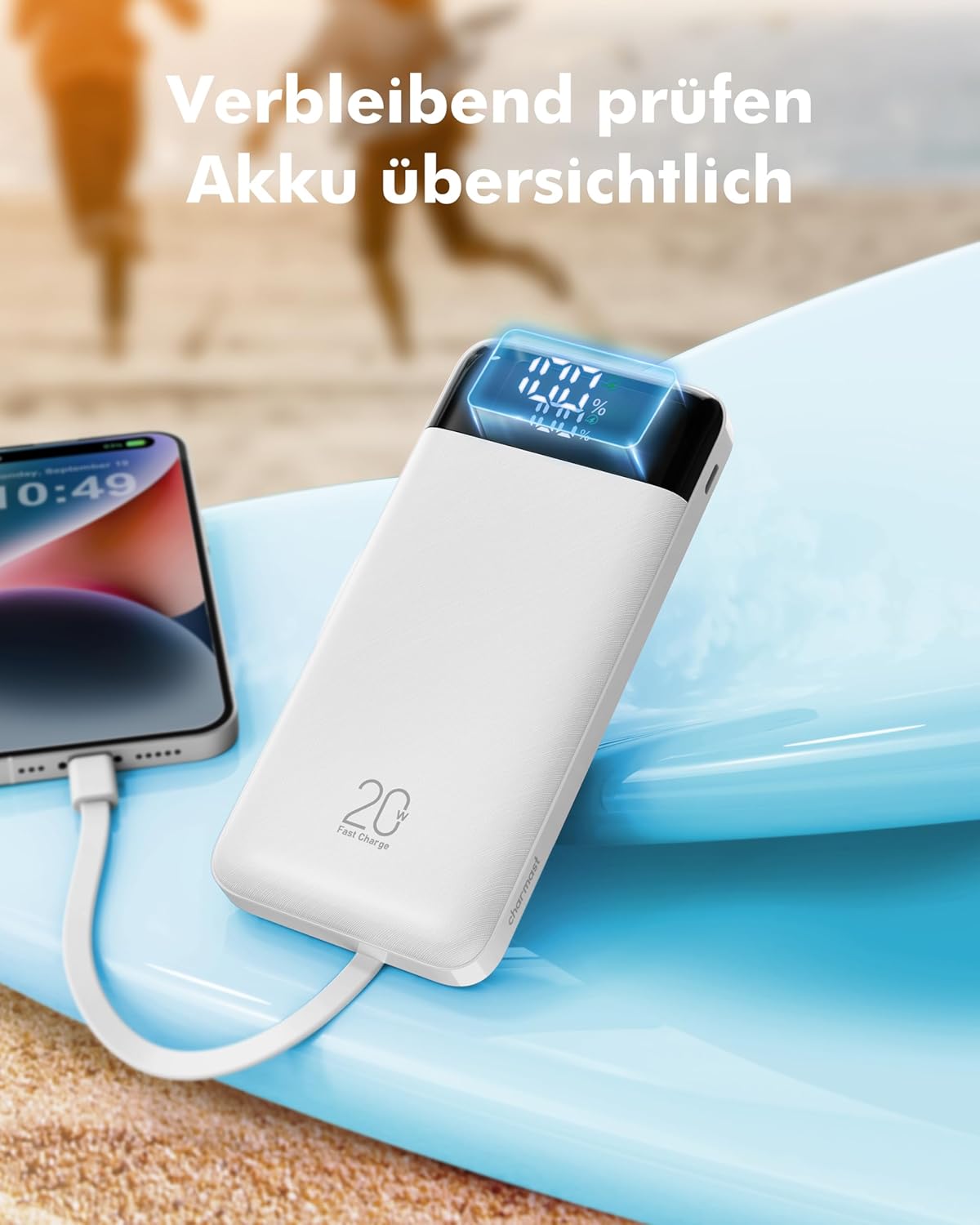 Powerbank, Weiss|20000mAh