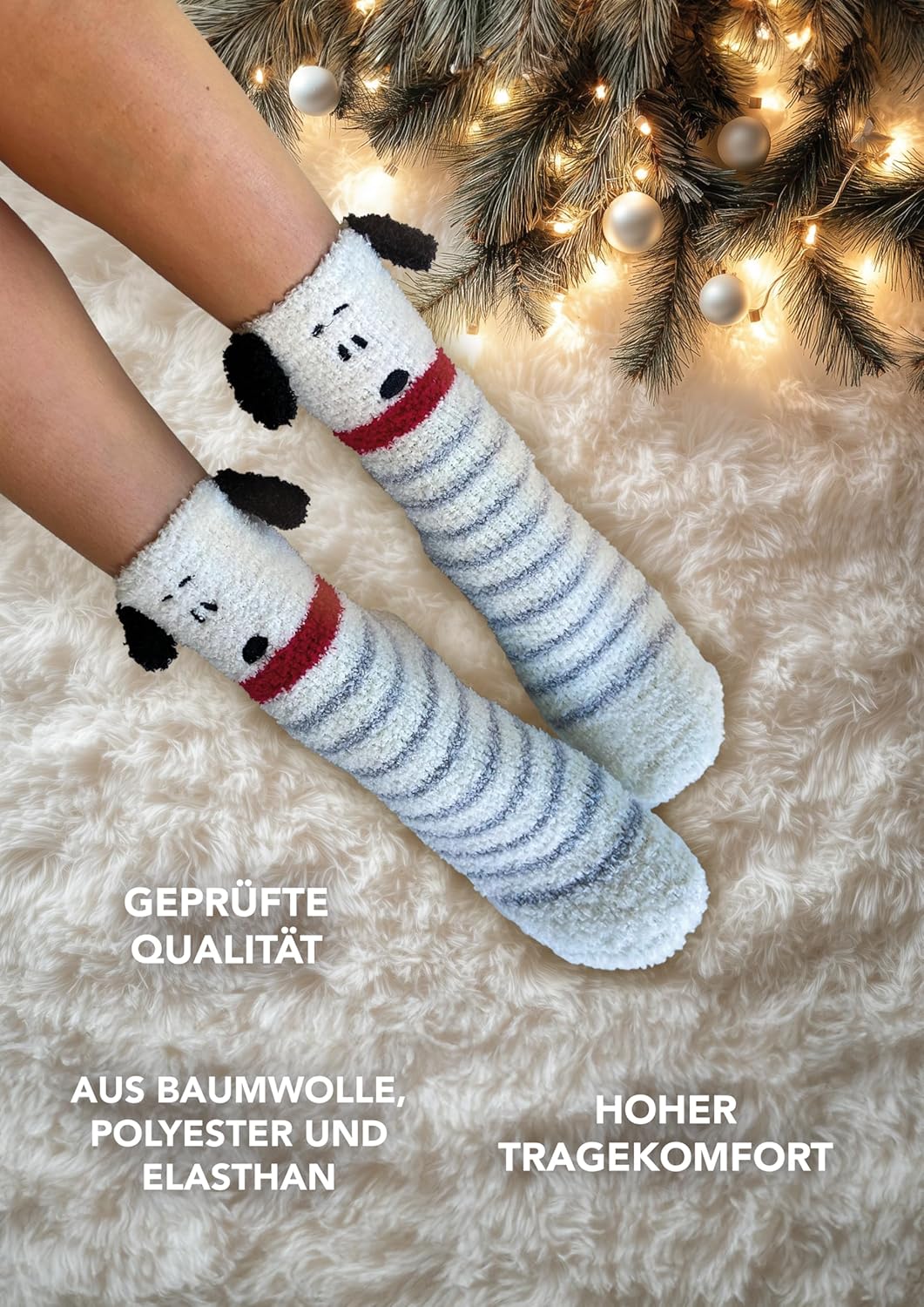 Sockenadventskalender Peanuts