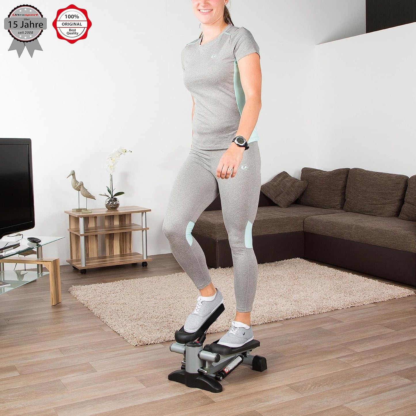 Swing Stepper mit Trainingscomputer, Stepper mit Trainingscomputer