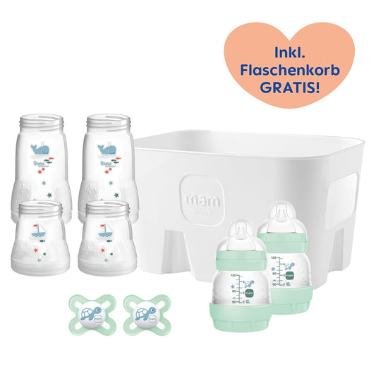9-teiliges Anti-Kolik Babyflaschen Set, Easy Start Combi Set