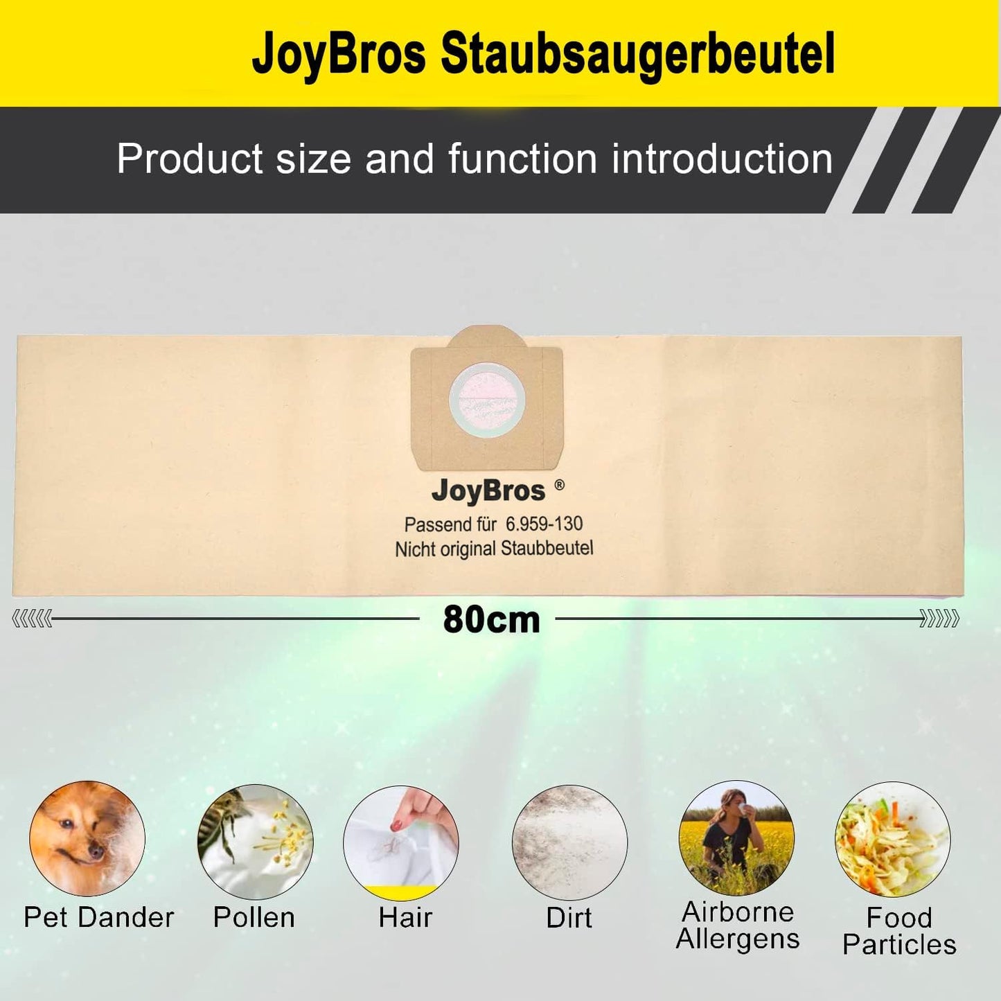 Staubbeutel-Set für Kärcher WD3 (15 Stück), Before 2022-15pk
