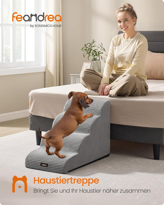 Hundetreppe mit 4 Stufen, 4 Stufen (72T cm)