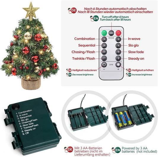 Mini-Weihnachtsbaum, Mit Fernbedienung
