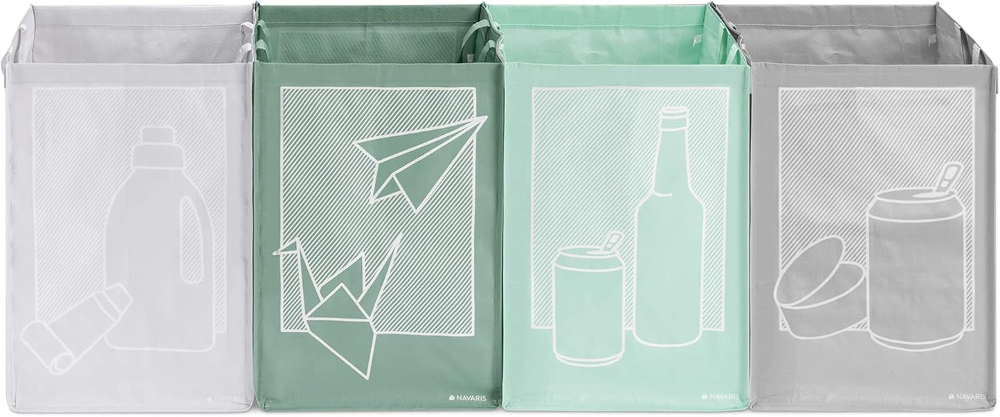 4er-Set Recycling Taschen