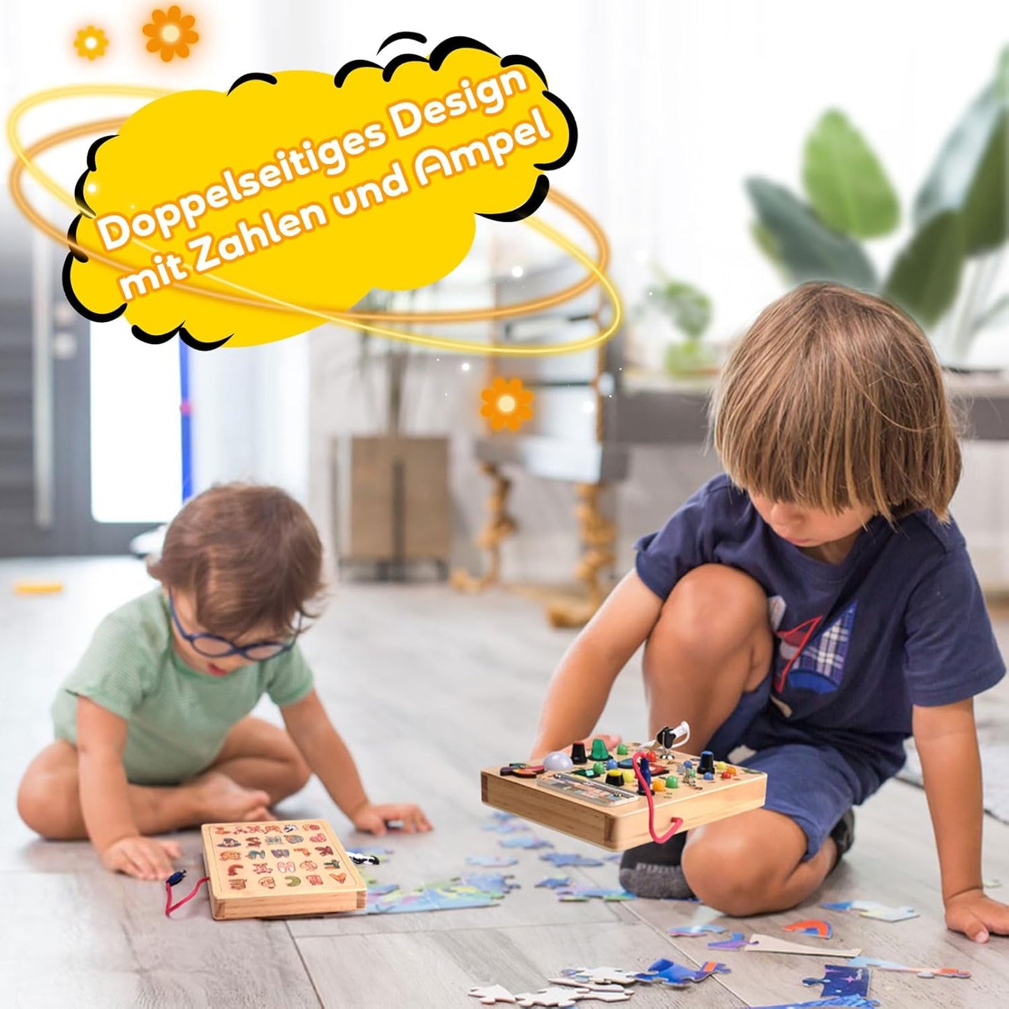 Busy Board Montessori Spielzeug, Medium