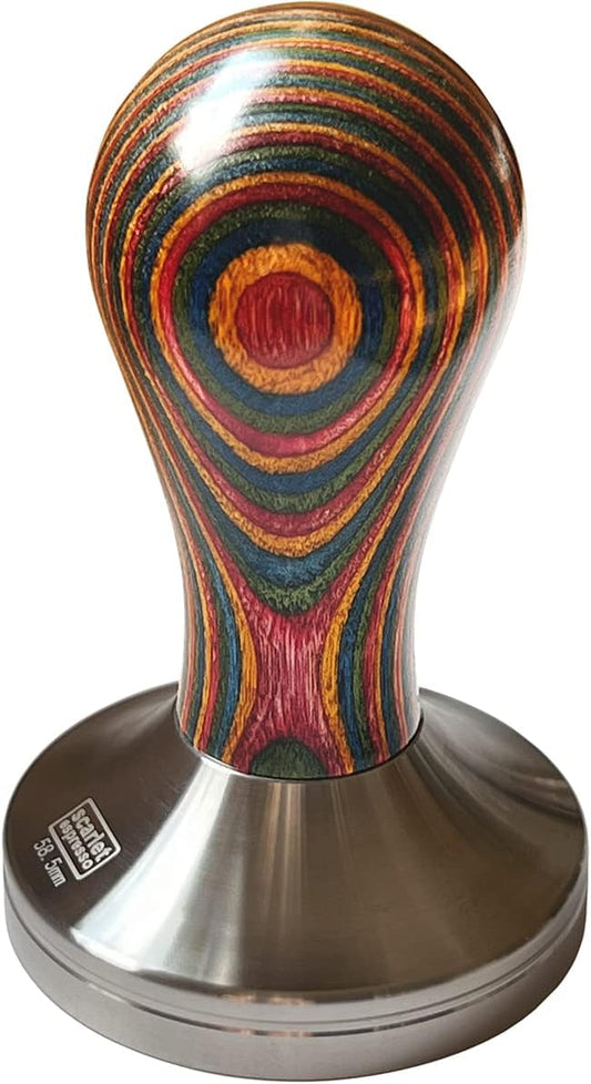 Classic colorato Tamper-Set mit Tamperablage, 51 mm, Multi Set (51 mm + Tamperablage)