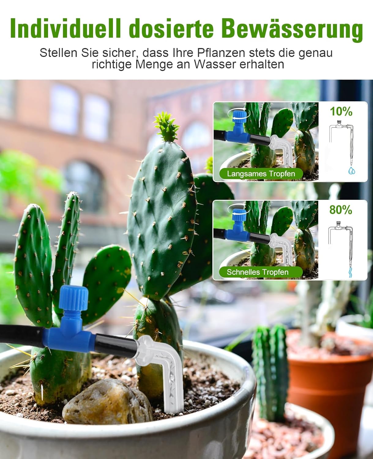 Automatische Indoor-Bewässerung für 11 Pflanzen