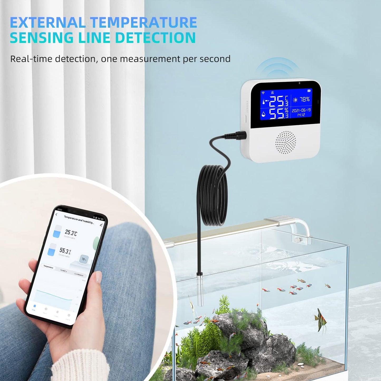 WiFi-Temperatursensor