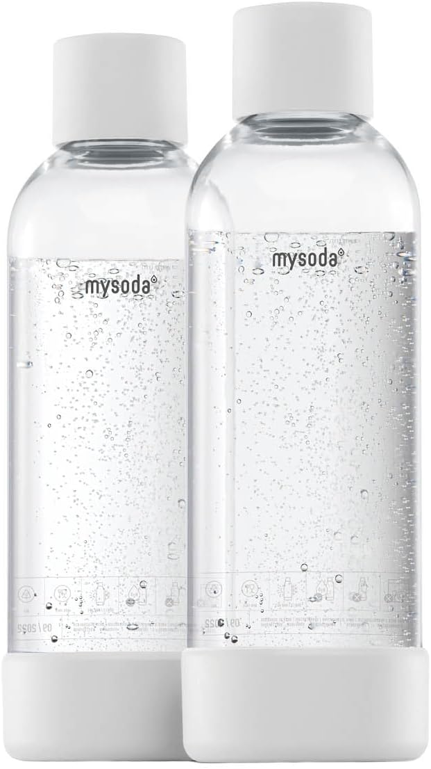 Wasserflasche für Wassersprudler, 2x1L