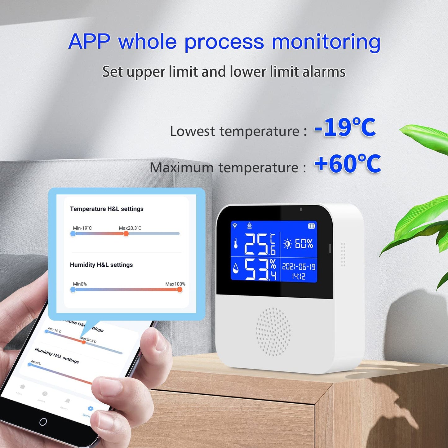 WiFi-Temperatursensor