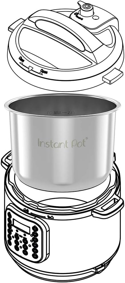 Innenkochtopf, 8 Quart