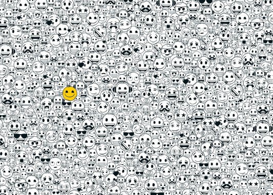 Puzzle 12000606 - Emoji Challenge - 1000 Teile Emoji Puzzle für Erwachsene und Kinder