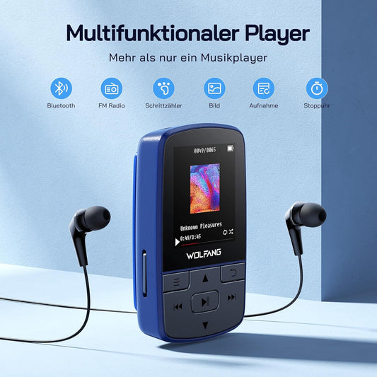 MP3-Player mit Bluetooth 5.2 & Sportclip