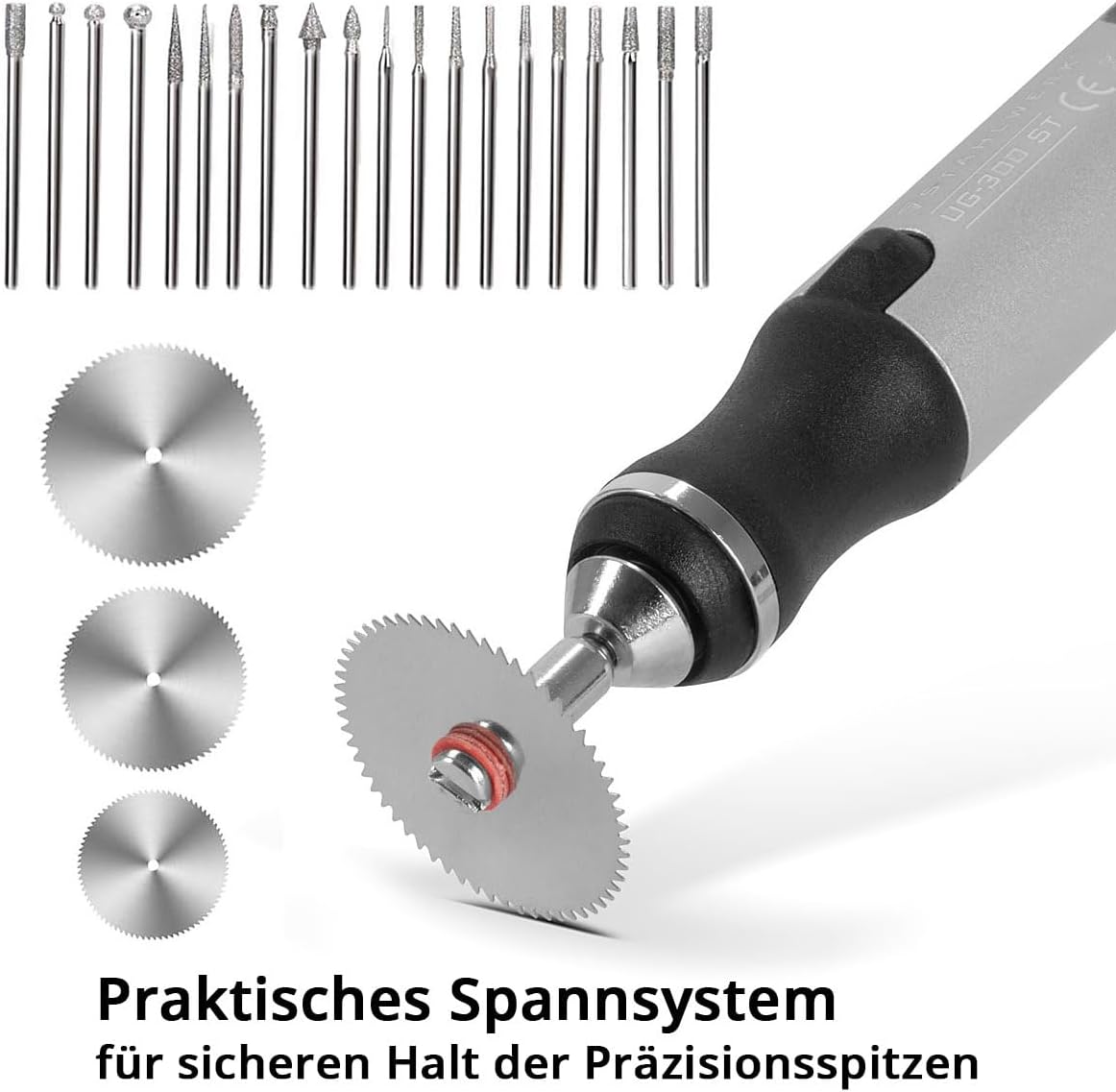 USB-Gravierstift UG-300 ST mit 3 Geschwindigkeiten