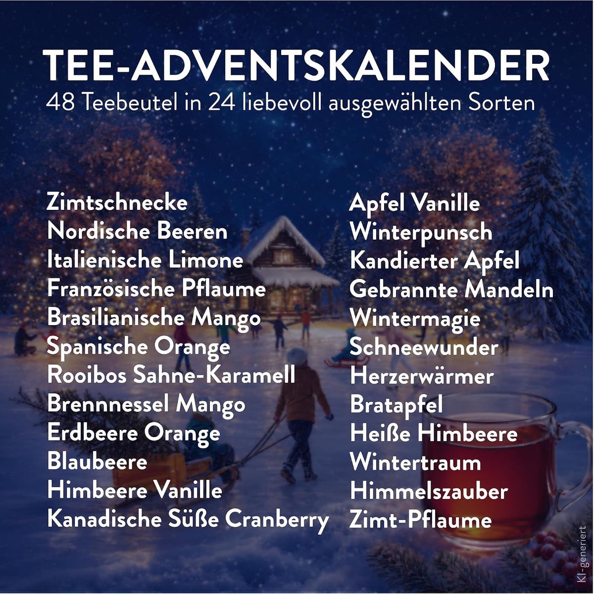 Tee-Adventskalender
