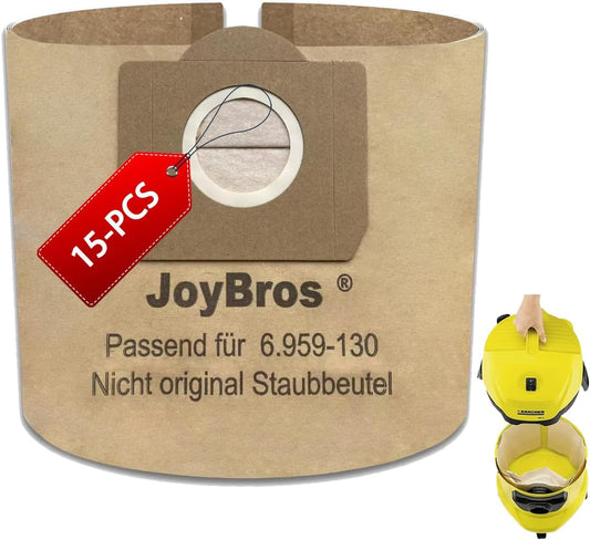 Staubbeutel-Set für Kärcher WD3 (15 Stück), Before 2022-15pk
