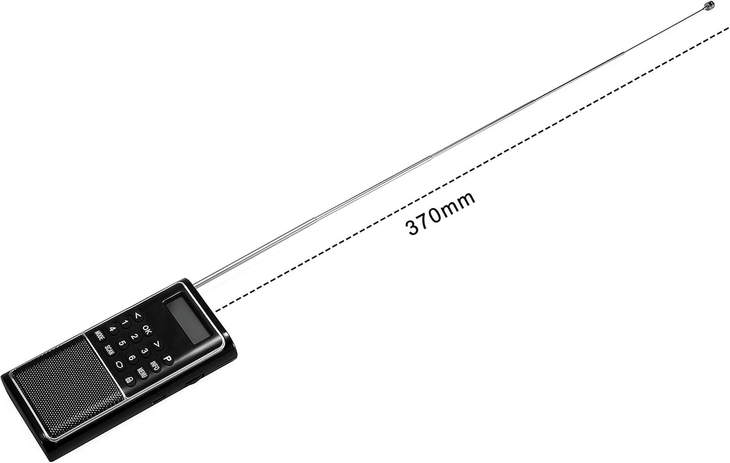 Tragbares DAB-Radio RD23