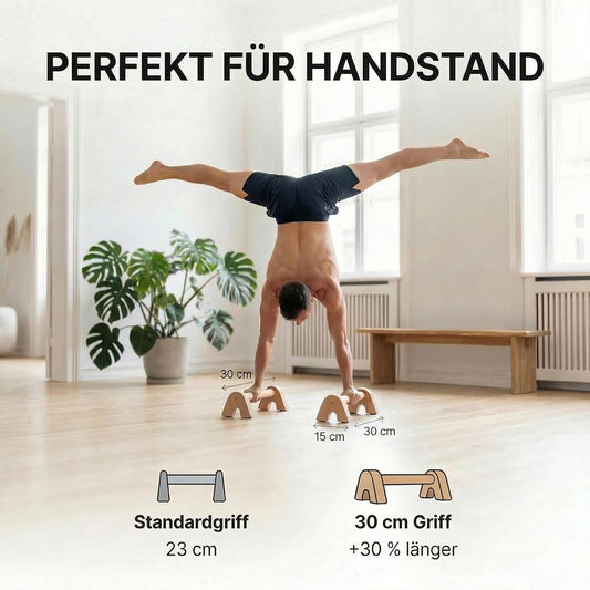 Liegestützgriffe Mini-Parallettes für Calisthenics