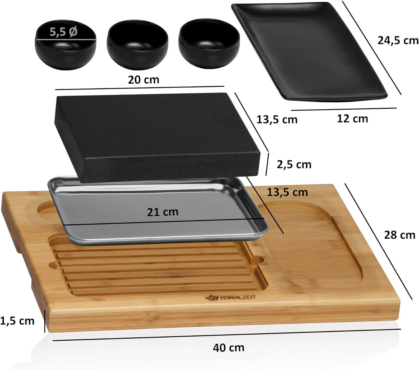 Lavastein-Set