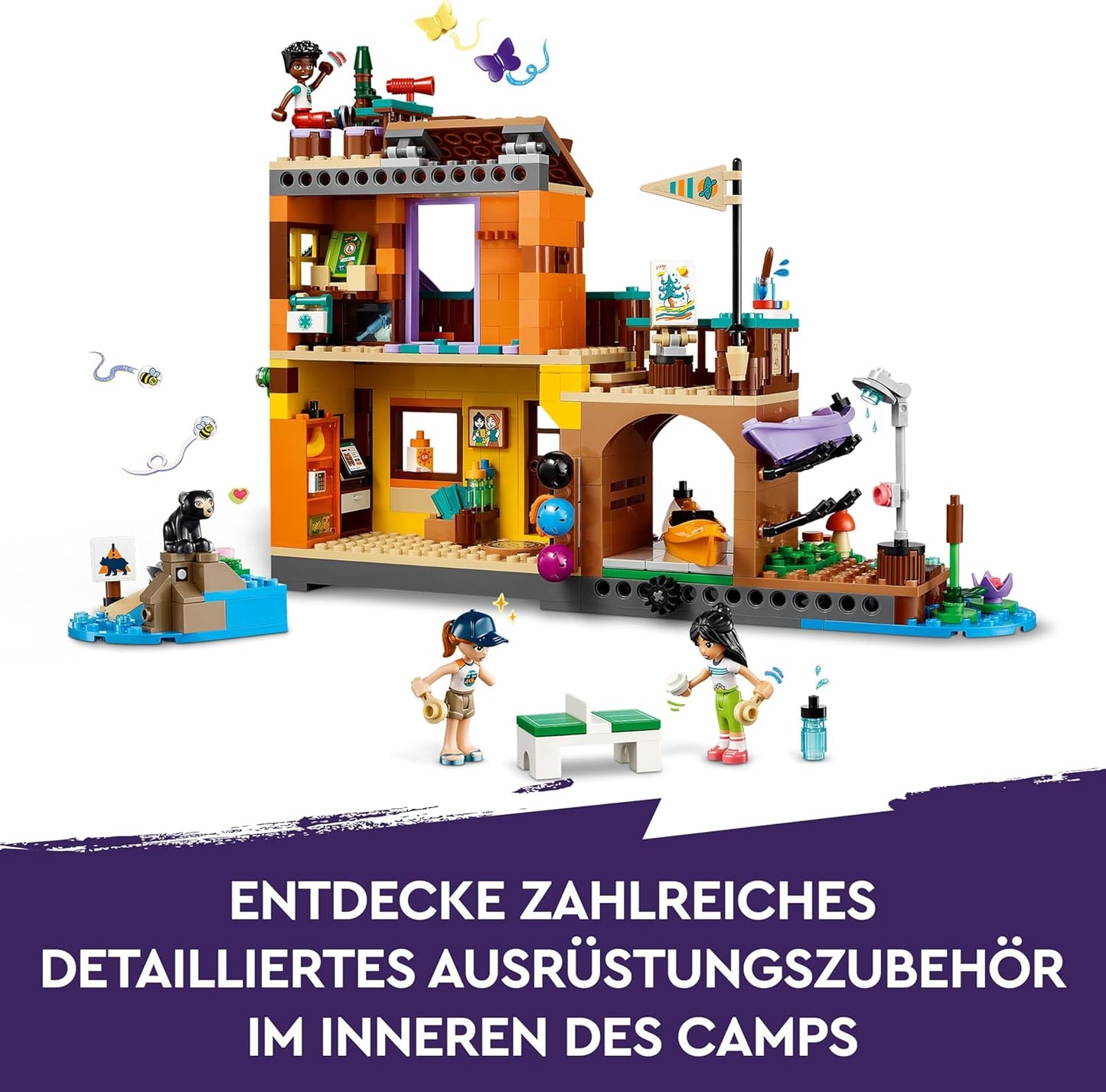 Abenteuercamp mit Kayak