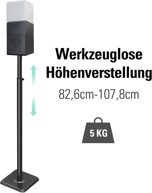 2er-Set Höhenverstellbare Lautsprecherständer