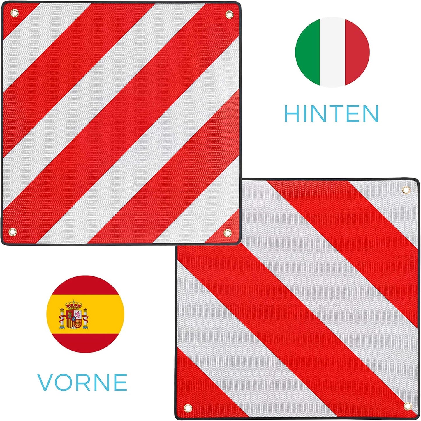 Warntafel Italien und Spanien