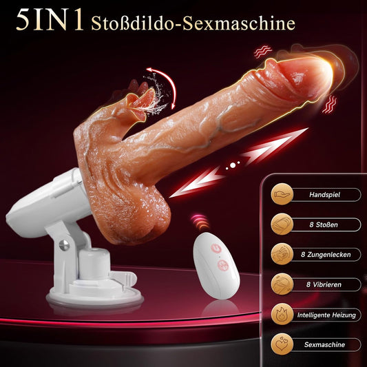 Vibrator mit Stoss- und Vibrationsfunktion
