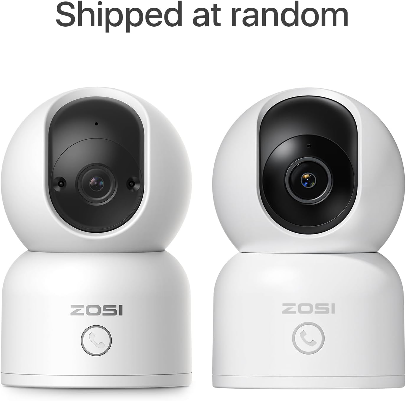 360° Überwachungskamera, 3MP WLAN Weiss