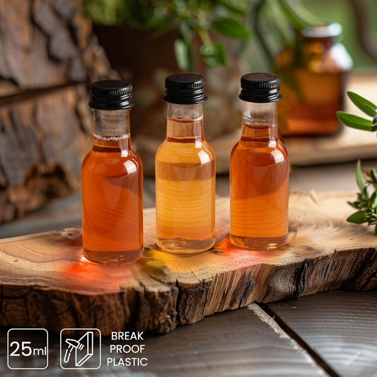 Kleine Schnapsflaschen zum Befüllen, 48 Stück, 25 ml - 48 Pack