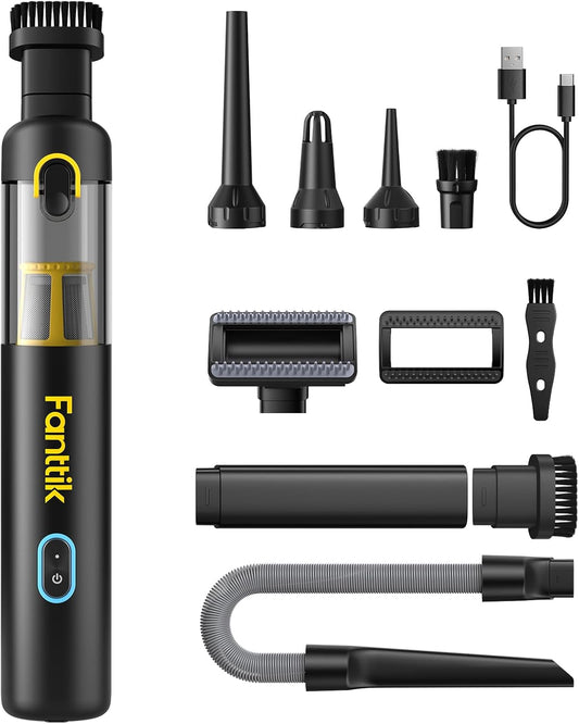 Slim V8 Apex Akku-Autostaubsauger, Schwarz