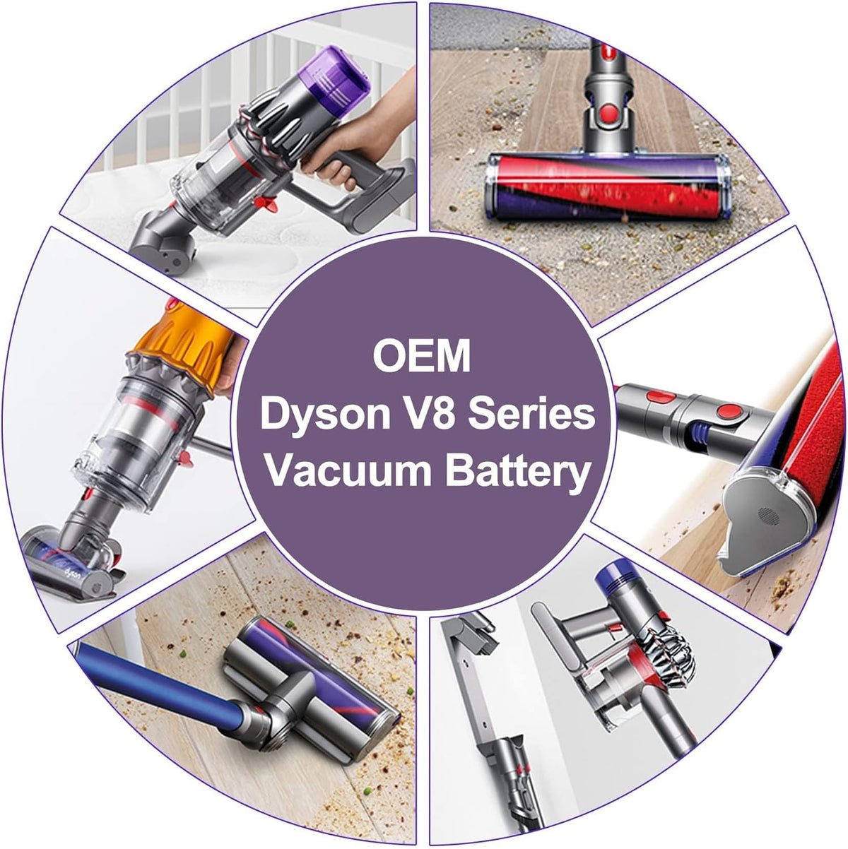 Akku für Dyson, V8 6.5Ah