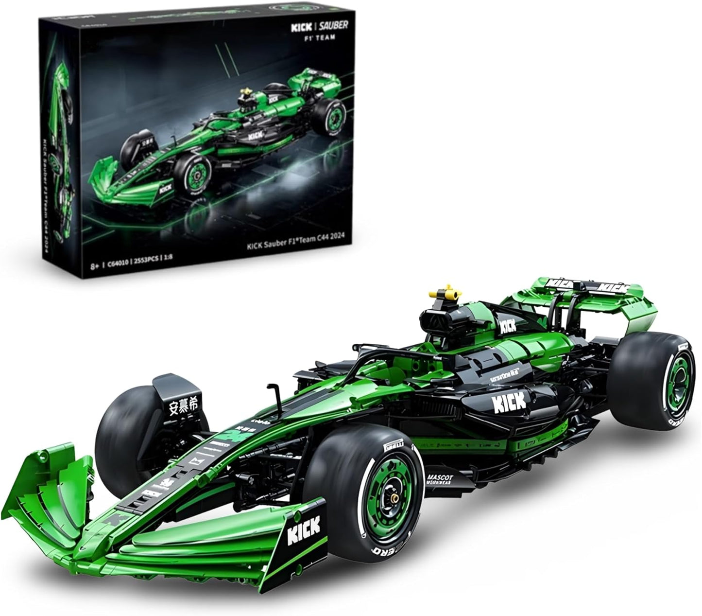 C64010W KICK Sauber F1 Team C44 2024 1:8