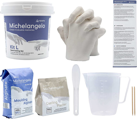 Hand-Gipsabdruckset, KIT L 2 Hände