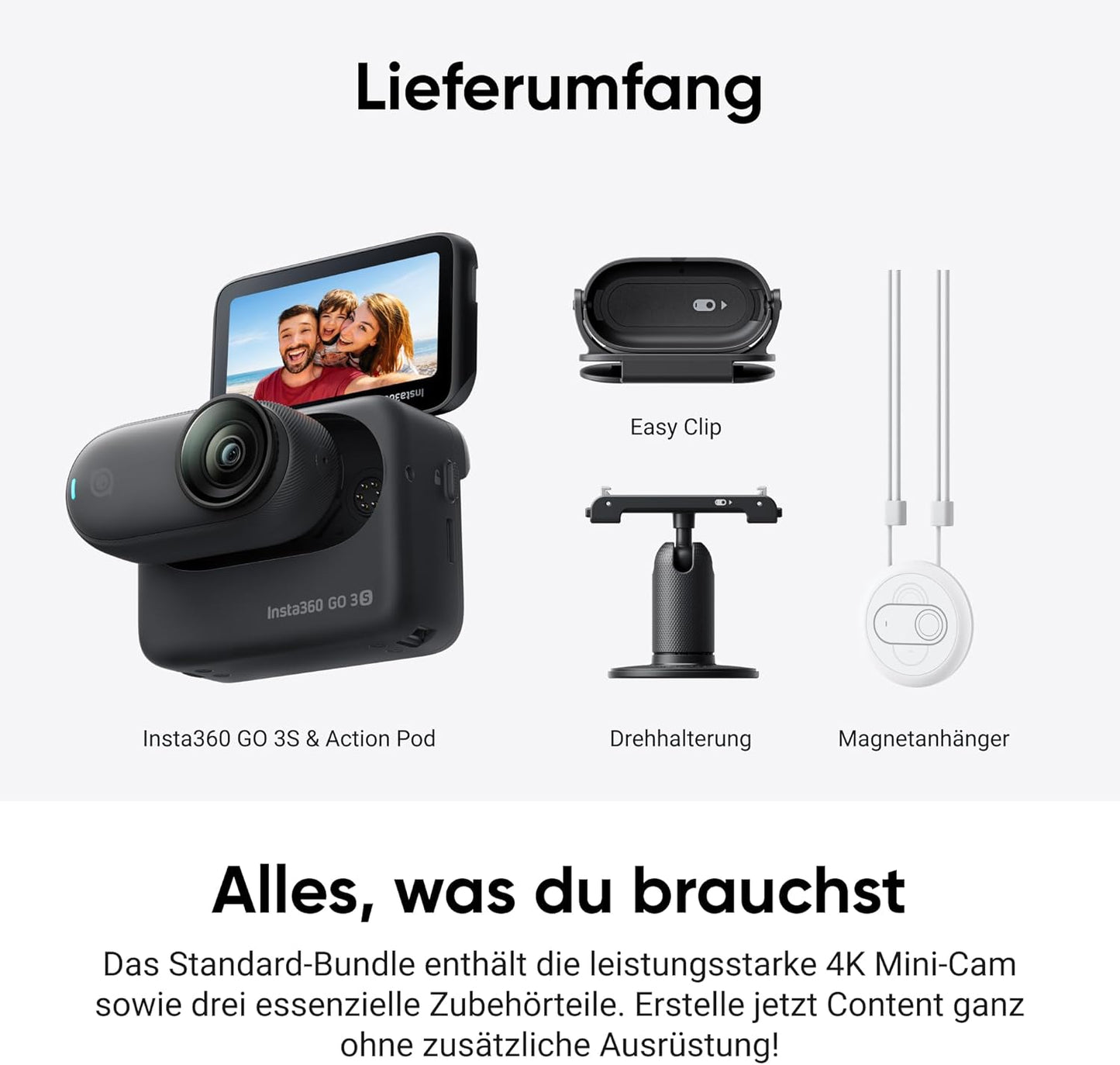 Mini-Kamera GO 3S