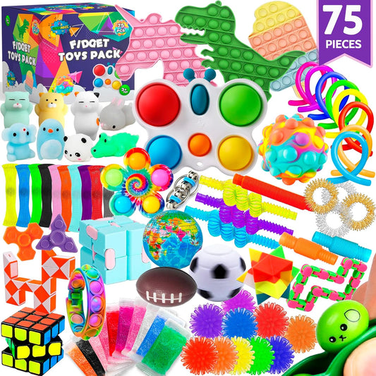 75-teiliges Fidget-Spielzeuge Set