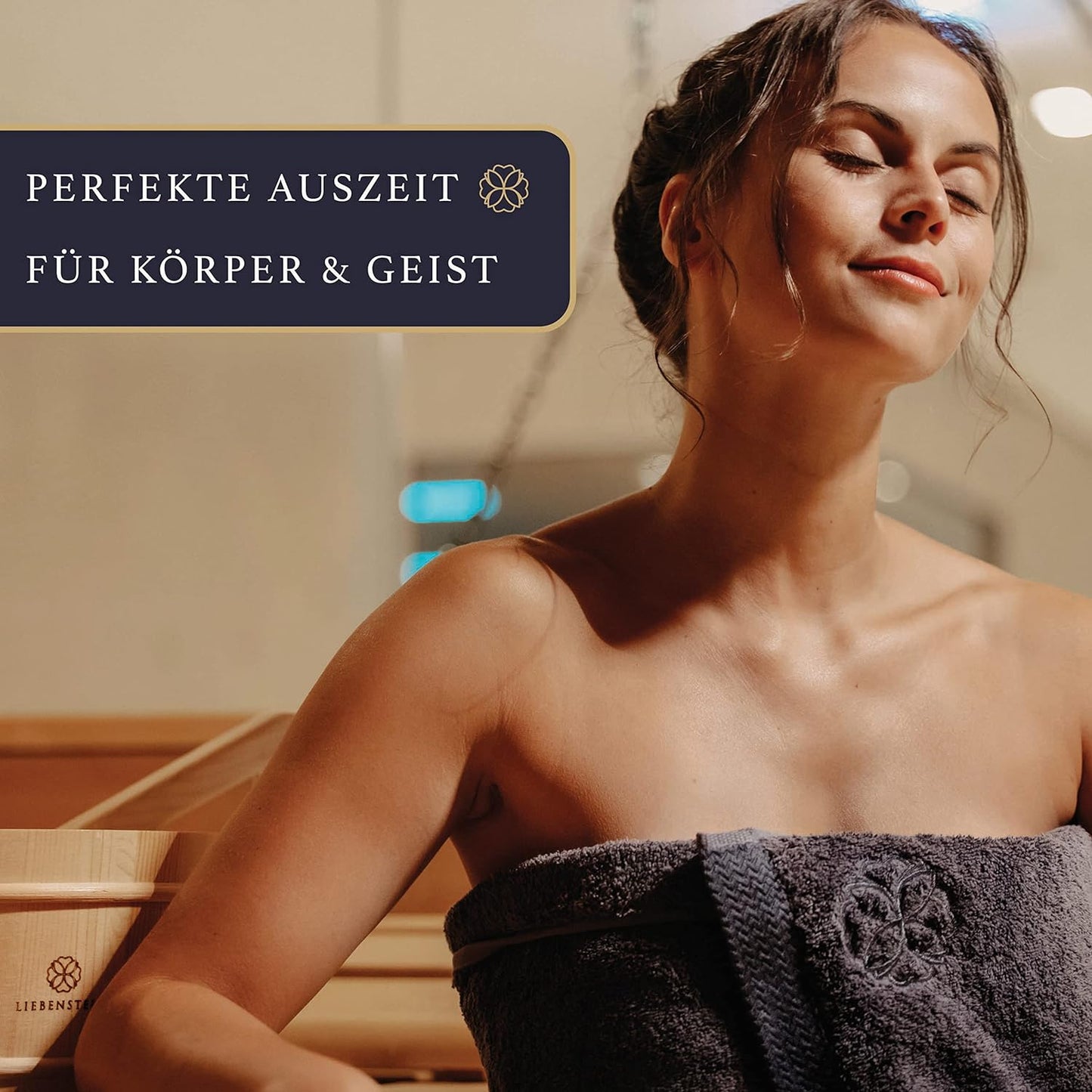 Sauna Eimer mit Kelle, Sauna Zubehör Set