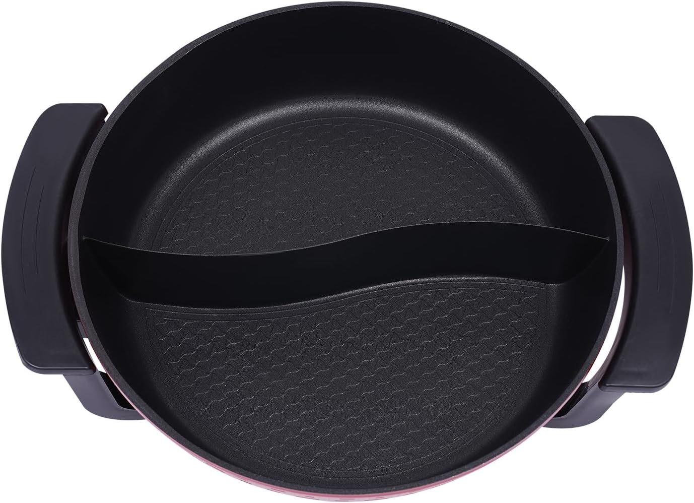 Elektrischer Doppel-Hotpot mit Deckel