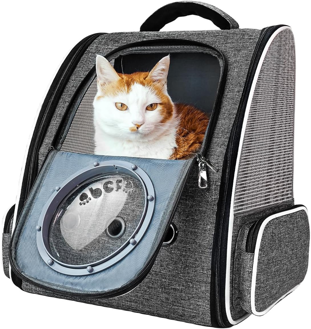 Haustier Rucksack-Raumkapsel, Grau