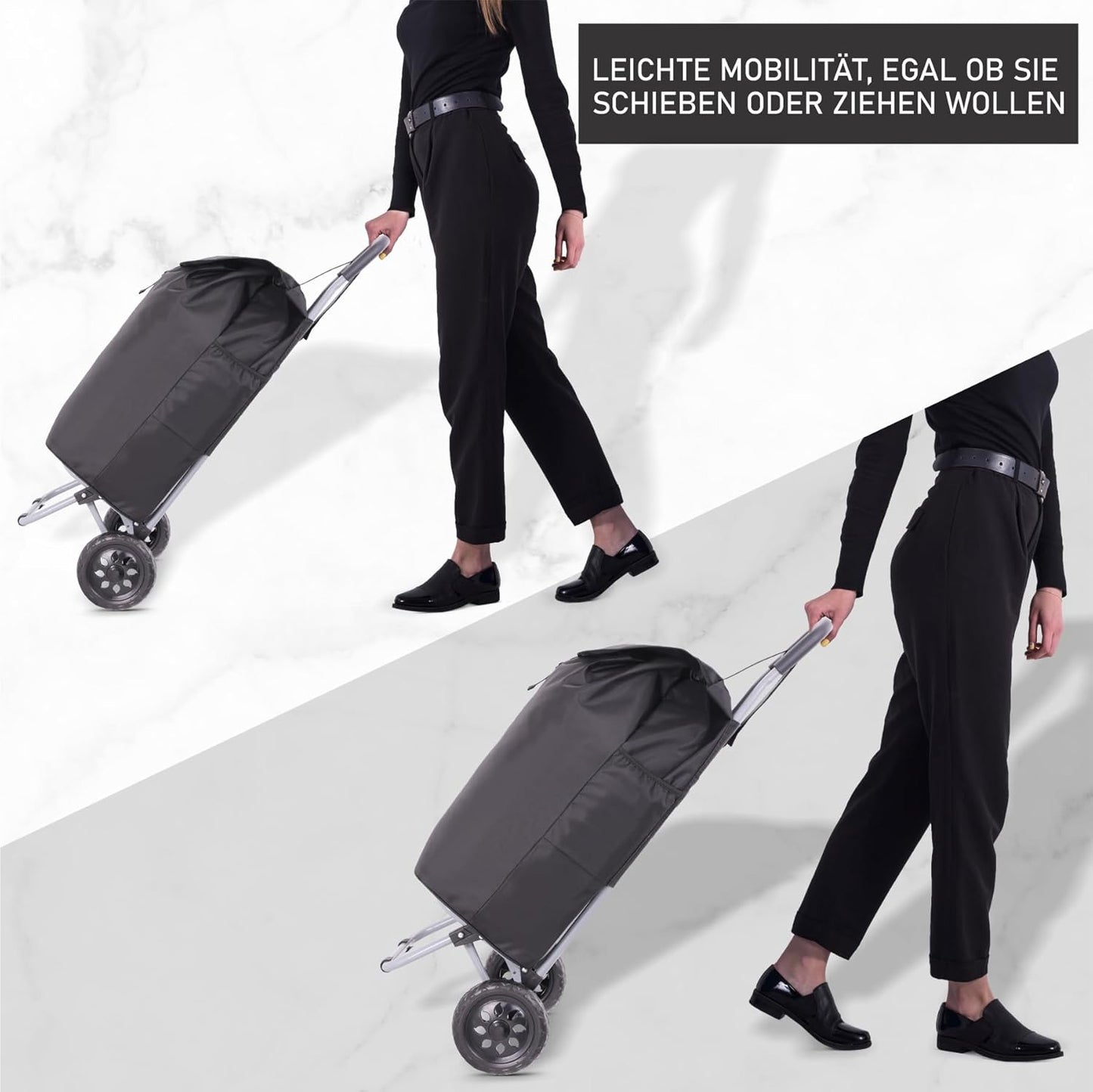 Klappbarer Shoppingtrolley