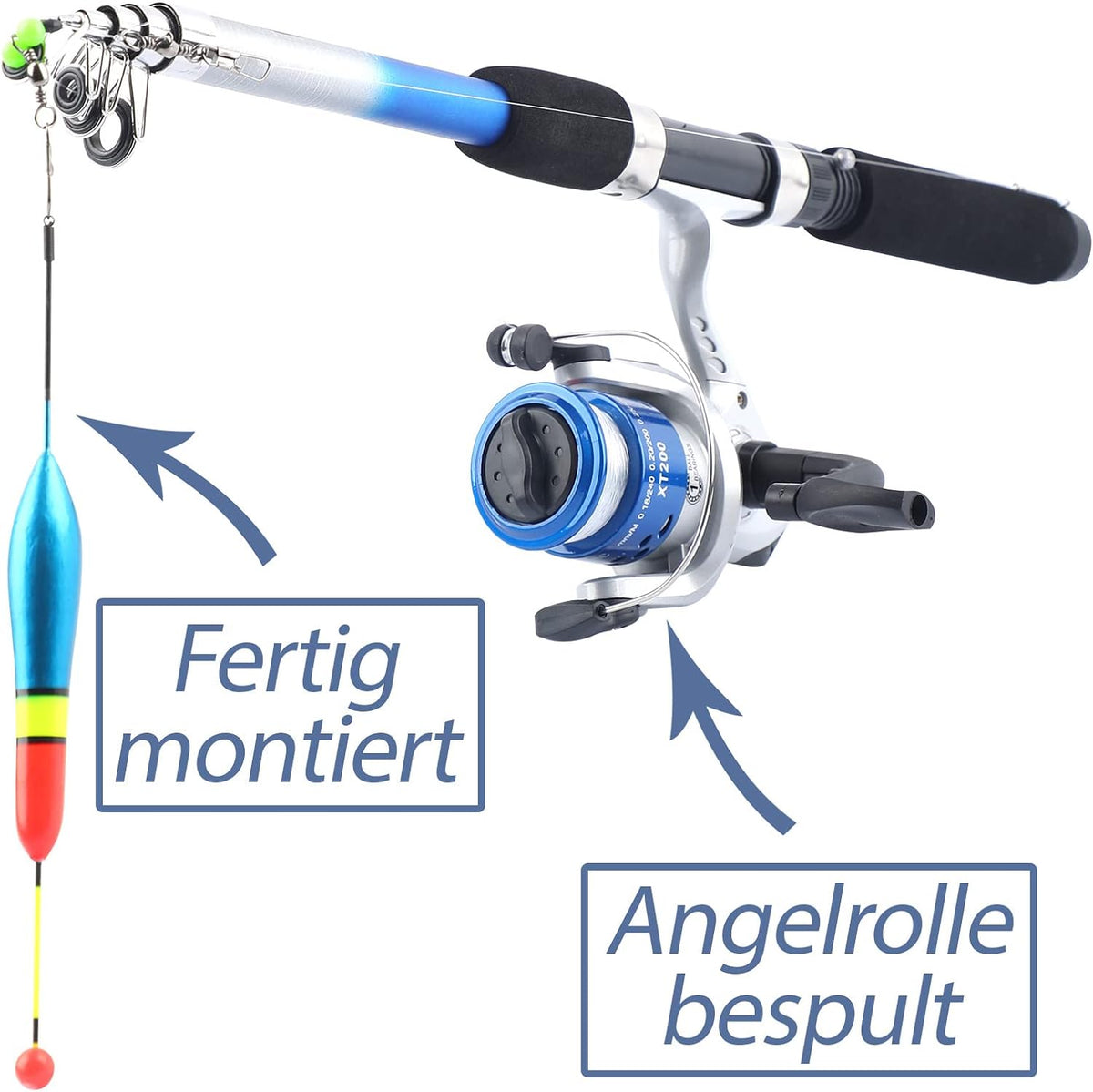 Angelset für Kinder, Blau