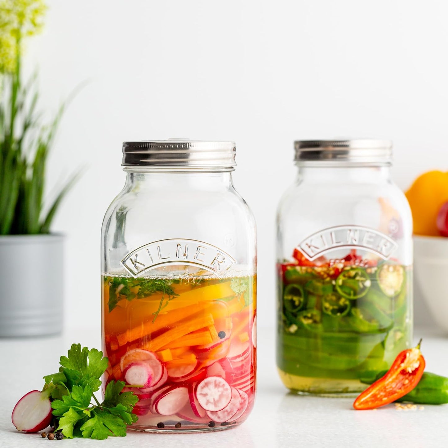 Fermentier-Starter-Set, 2x 1 Liter